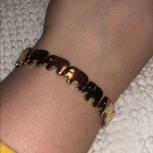 Gold Elephant bracelet